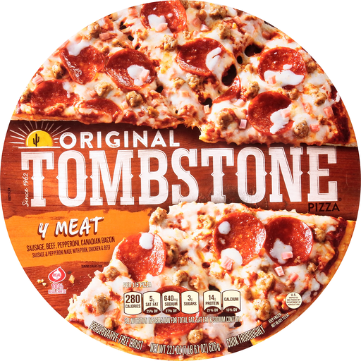 Tombstone Pizza, Original, 4 Meat