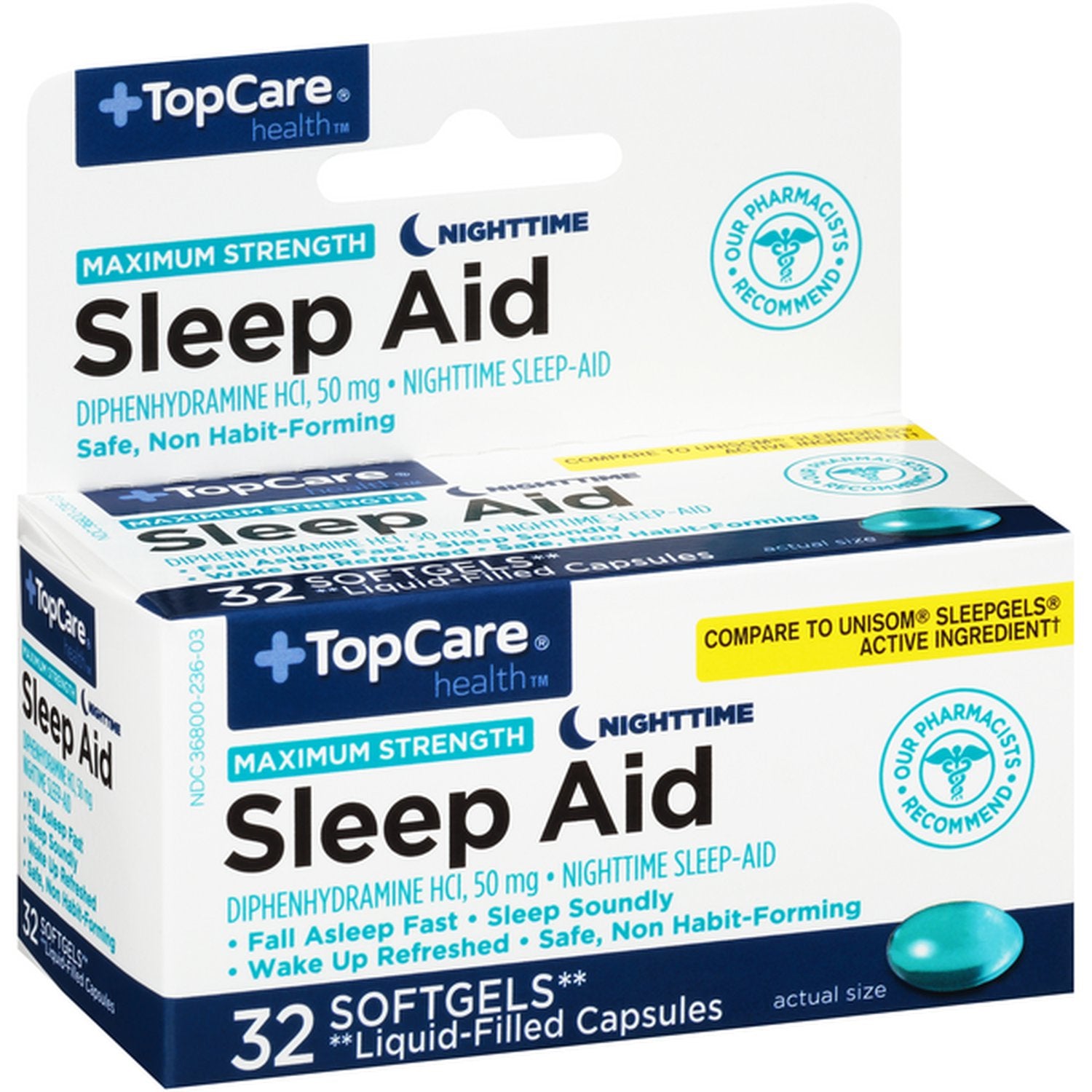 Top Care Sleep Aid, 32ct.