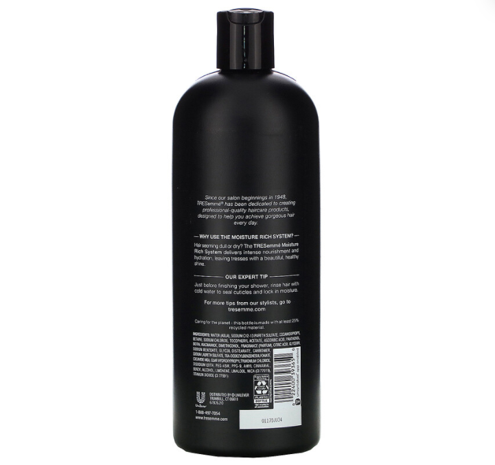 TRESemme Shampoo, Moisture Rich, 28 oz