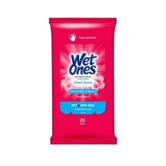 Lucky Super Soft Wet Wipes, Antibacterial Travel Pack, 40 ct